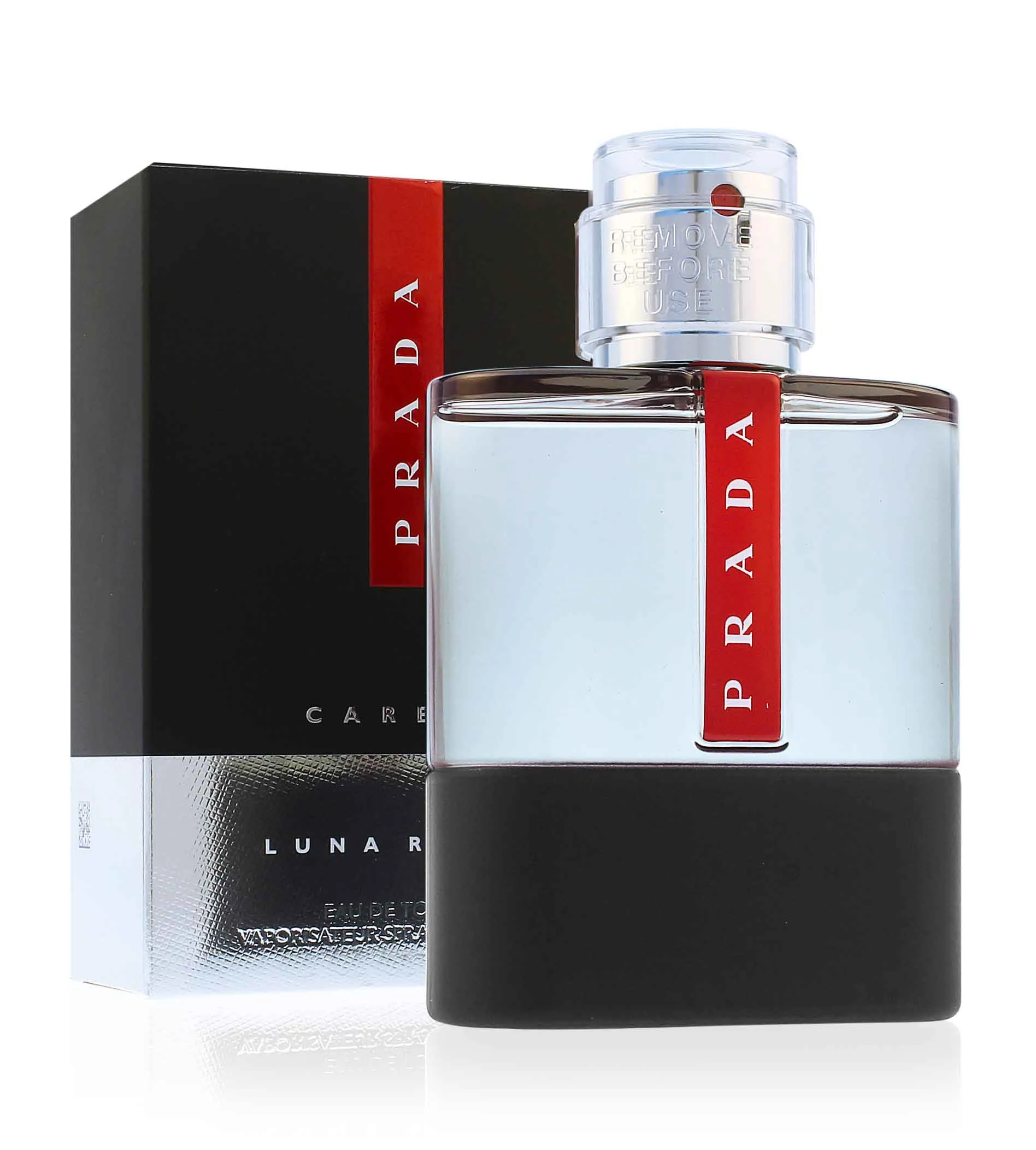 Eau de toilette Prada Luna Rossa Carbon pour homme 100 ml.