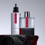 Eau de toilette Prada Luna Rossa Carbon pour homme 100 ml.