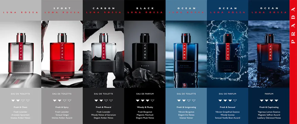 Luna Rossa Ocean eau de parfum pour homme 100 ml