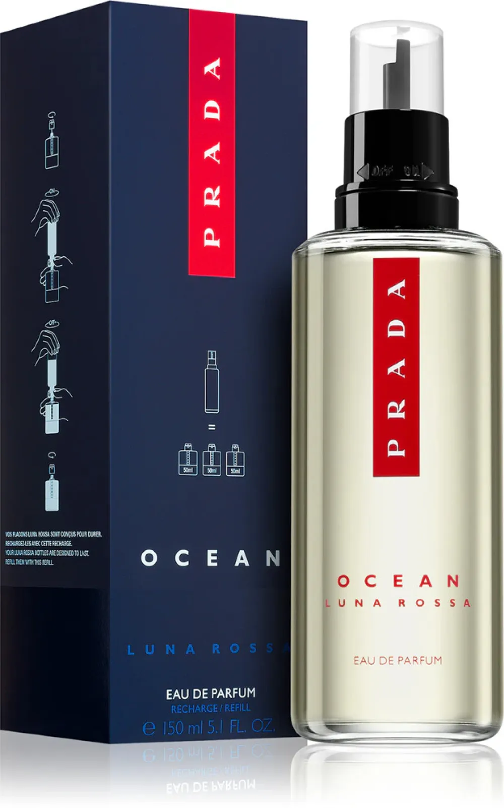 Luna Rossa Ocean eau de parfum pour homme 100 ml