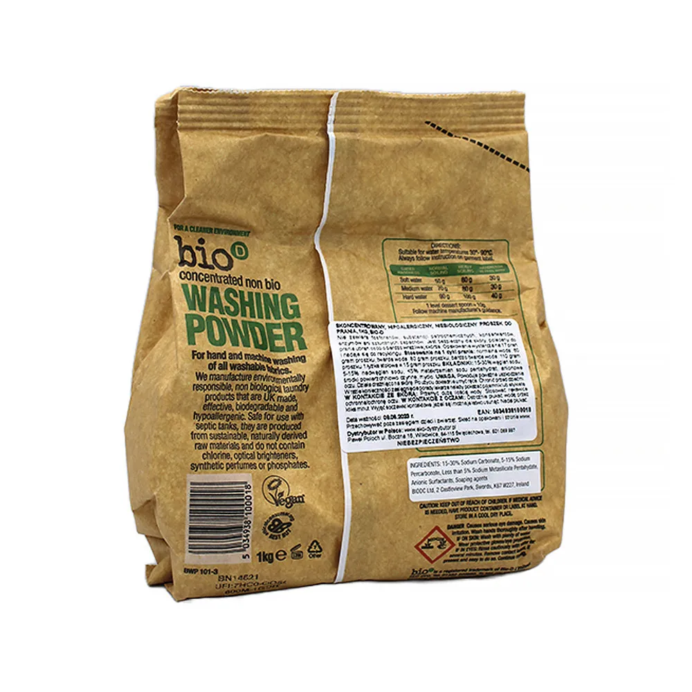 Bio-D Lessive hypoallergénique en poudre (1 kg)