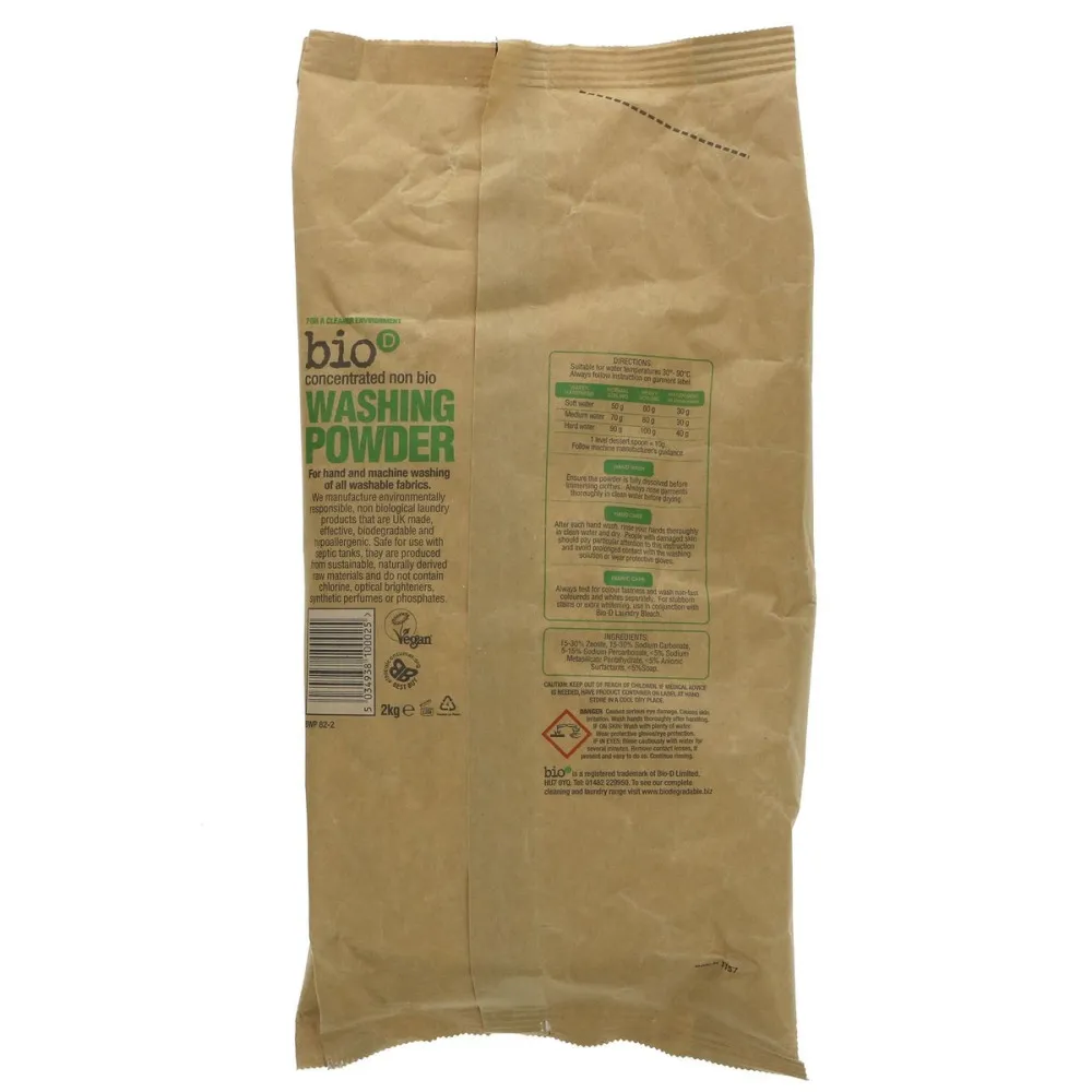 Bio-D Lessive hypoallergénique en poudre (2 kg)