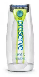 Preserve Rasoir Shave 5 (1 tête incluse) - coral pink