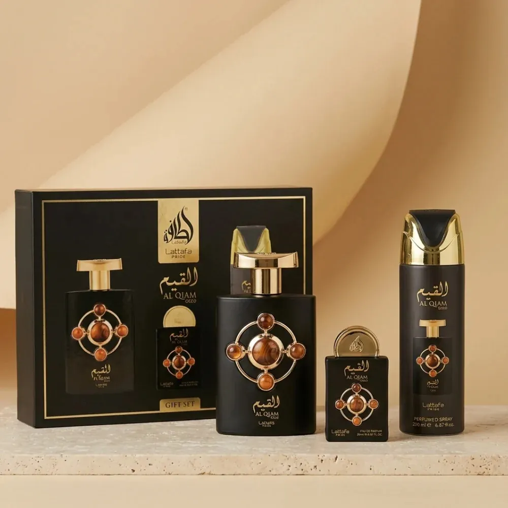Pride Al Qiam Gold EDP 100 ml + EDP 20 ml + DEO en spray 200 ml UNISEX 1 ks