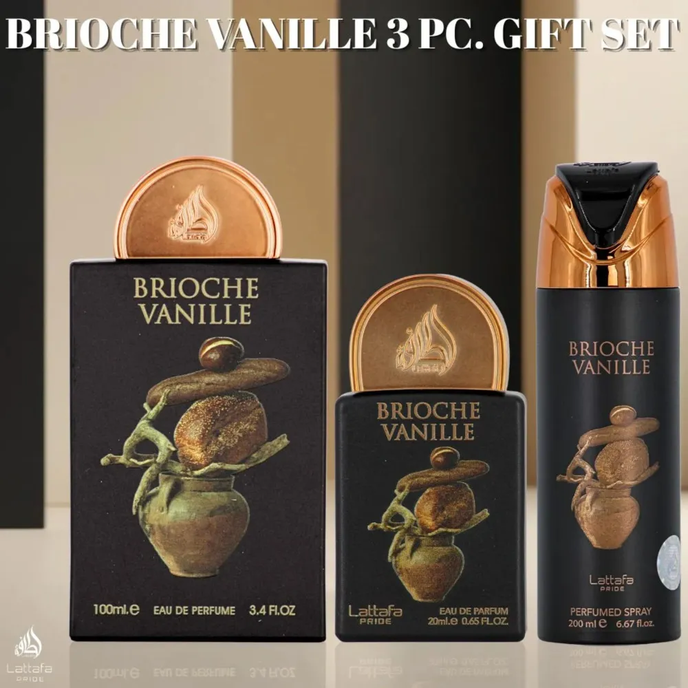 Pride Brioche Vanille EDP 100 ml + EDP 20 ml + DEO en spray 200 ml UNISEXE 1 ks