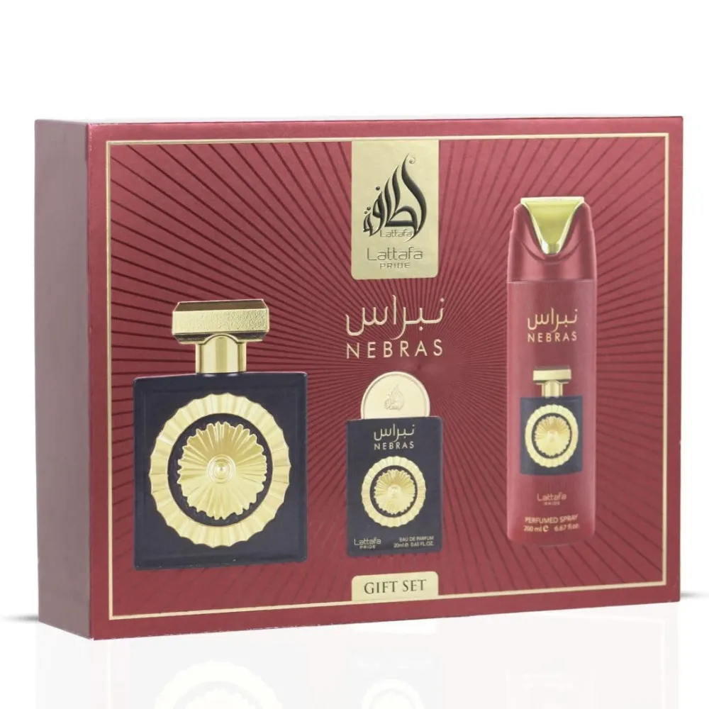 Pride Nebras EDP 100 ml + EDP 20 ml + DEO en spray 200 ml UNISEXE 1 ks