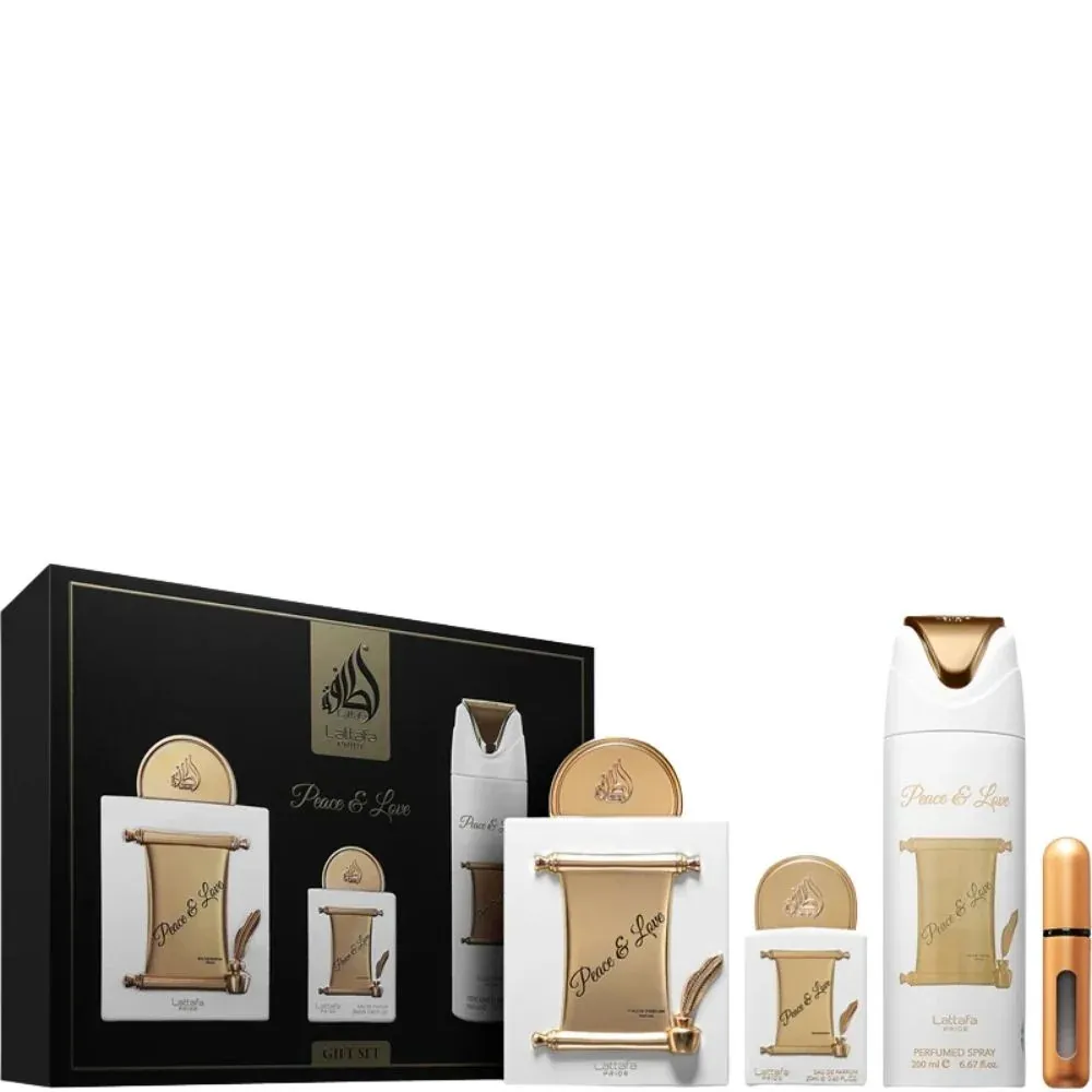 Pride Peace & Love EDP 100 ml + EDP 20 ml + DEO en spray 200 ml UNISEX 1 ks