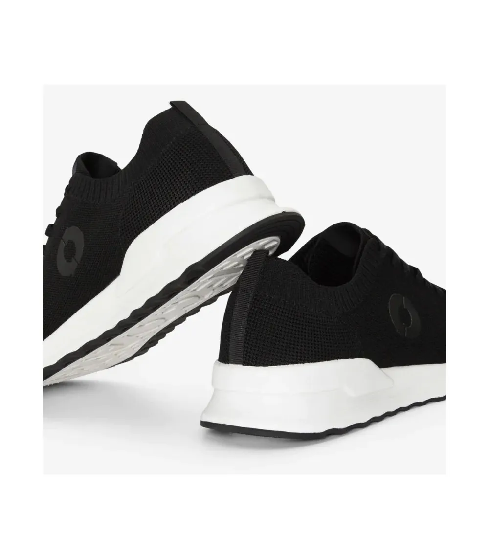 Ecoalf Princealf knit sneakers man black