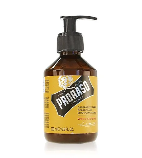 Wood And Spice shampooing pour barbe pour hommes 200 ml