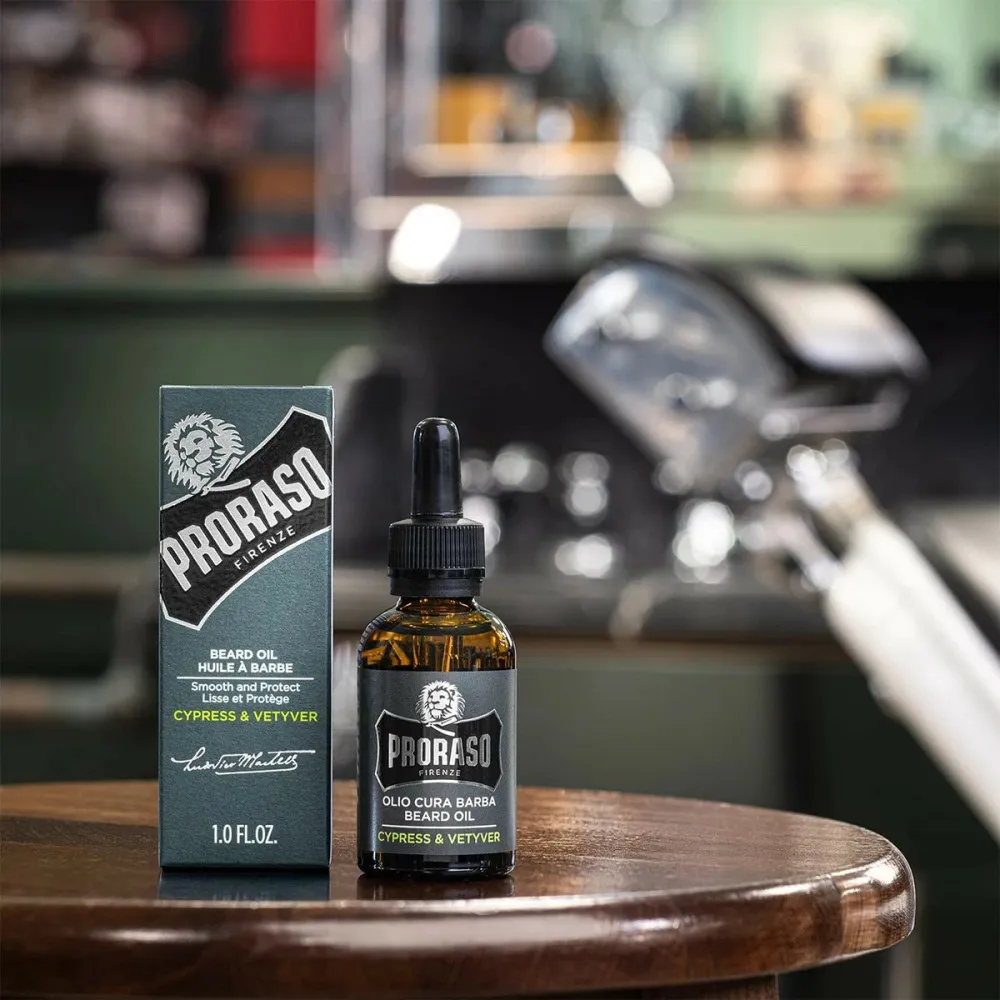Cyprès & Vétiver huile à barbe 30 ml