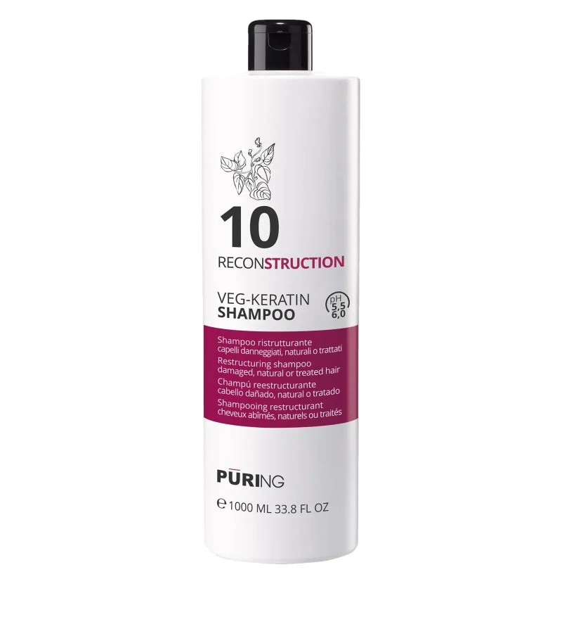 10 Reconstruction Veg-Keratin Shampooing régénérant 1000 ml