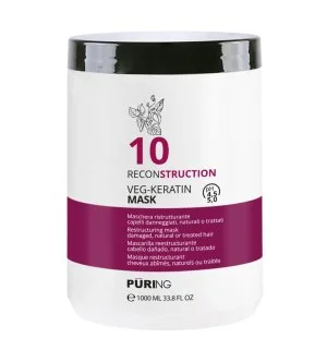 PURING 10 Reconstruction Veg-Keratin Mask masque régénérant