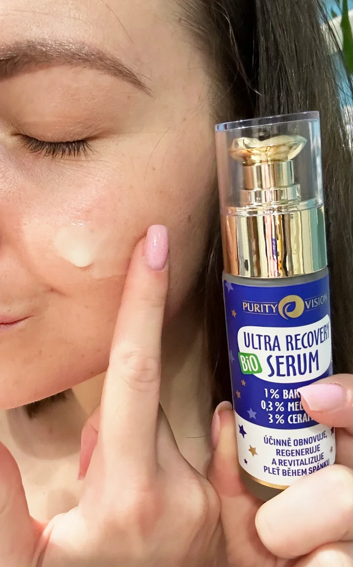 Purity Vision Sérum visage de nuit Ultra Recovery Night (30 ml) - au bakuchiol, à la mélatonine et aux céramides
