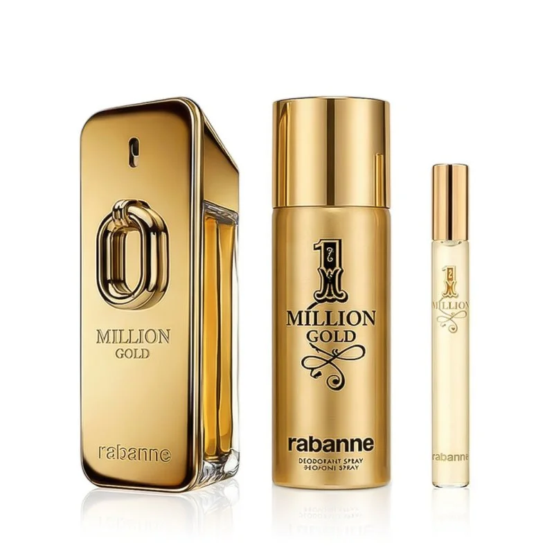 Million Gold Intense eau de parfum pour homme 100 ml + mini eau de toilette 1 Million 10 ml + déodorant en spray 150 ml