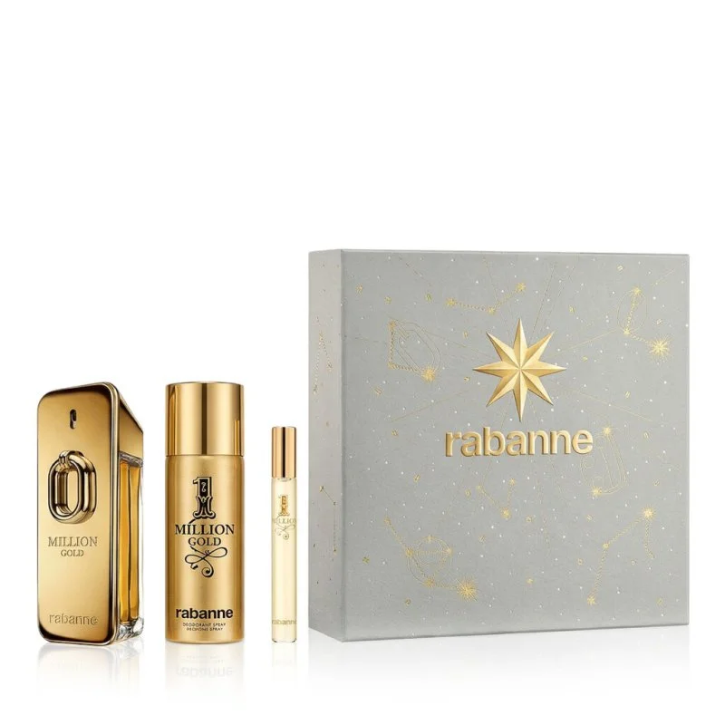 Million Gold Intense eau de parfum pour homme 100 ml + mini eau de toilette 1 Million 10 ml + déodorant en spray 150 ml