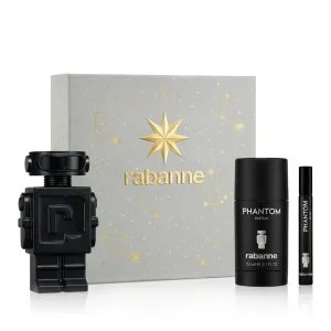 Paco Rabanne Phantom 100 ml + Déodorant en spray 150 ml + Miniature de parfum pour homme