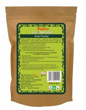Après-shampooing en poudre BIO (100 g) - Amla - après-shampooing et soin en un seul produit