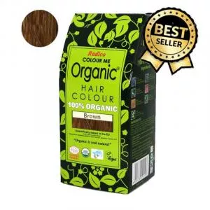 Radico Teinture naturelle BIO (100 g) - marron - pour la santé, la brillance et la résistance des cheveux