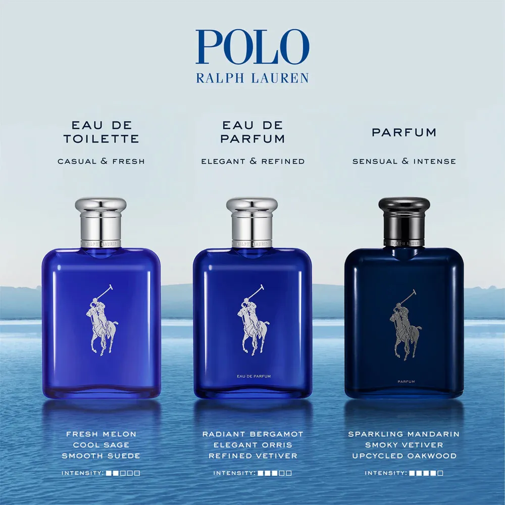 Polo Blue eau de parfum pour homme 75 ml