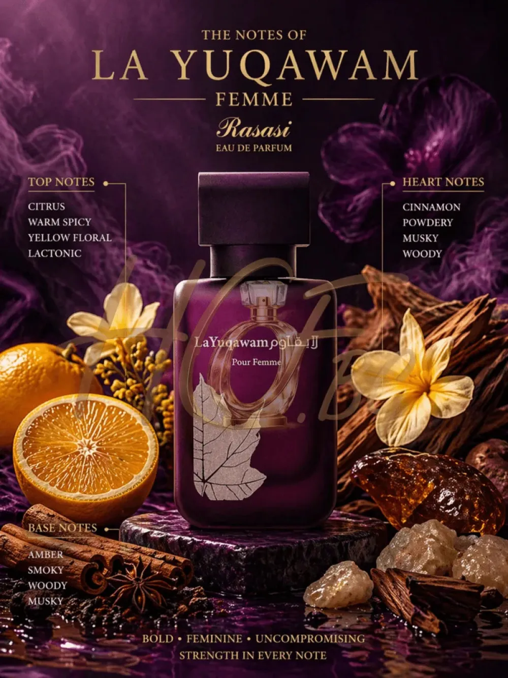 La Yuqawam Pour Femme eau de parfum pour femme 75 ml