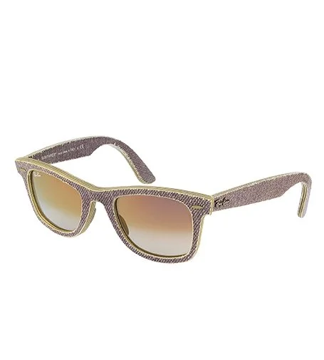 Lunettes de soleil RB2140 WAYFARER DEMIN 50x22x145 mm dégradé violet unisexe