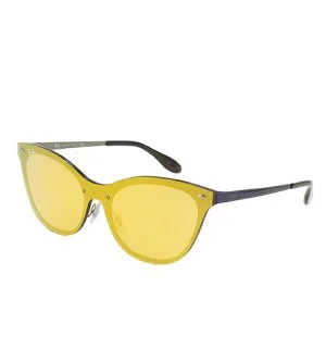 Ray-Ban RB3580N Blaze Cat Eye lunettes de soleil 43x140 mm orange doré pour femme