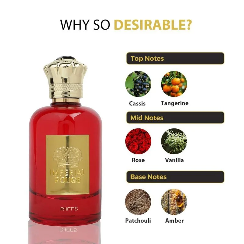 Imperial Rouge Eau de Parfum pour Femme 100 ml
