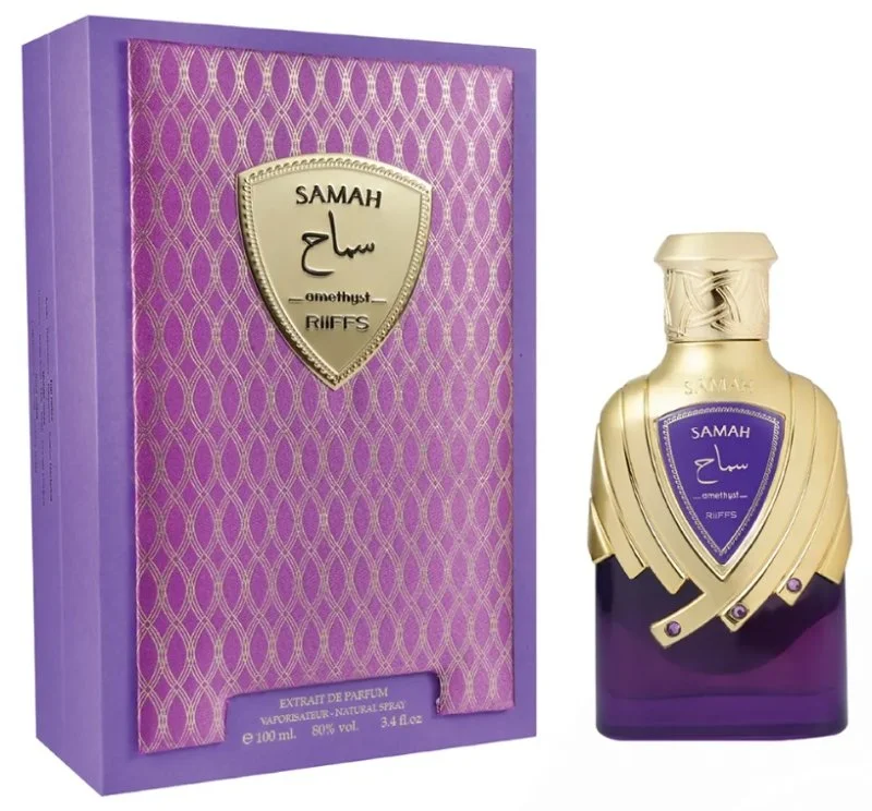 Samah Amethyst Purple Extrait de Parfum pour Femme 100 ml