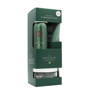 Rituals The Ritual of Jing coffret cadeau gel douche 50 ml + gommage corps 125 g + crème corps