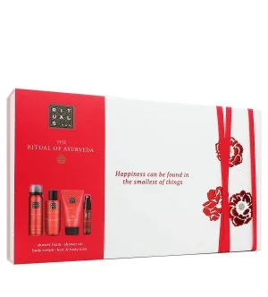 Rituals The Ritual of Ayurveda coffret cadeau gel douche 50 ml + huile de douche 75 ml + crème pour le corps 70 ml + brume pour le corps