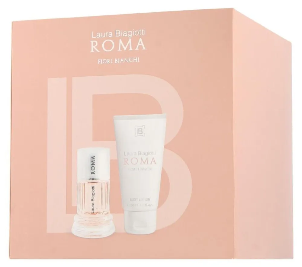 Roma Fiori Bianchi eau de toilette pour femme 25 ml + lait pour le corps 50 ml