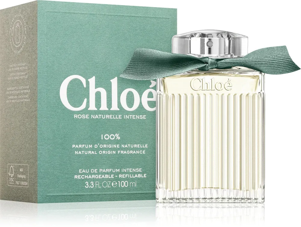 Rose Naturelle Intense Intense Eau de Parfum Rechargeable pour Femme 100 ml