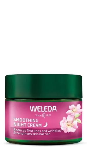 Weleda Crème de nuit éclaircissante Rose sauvage et thé blanc