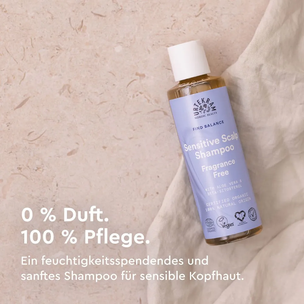 Urtekram Shampooing sans parfum 250ml BIO, VEG