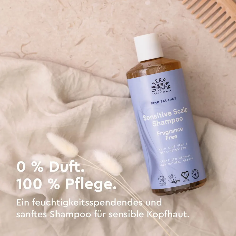 Urtekram Shampooing sans parfum 500ml BIO, VEG