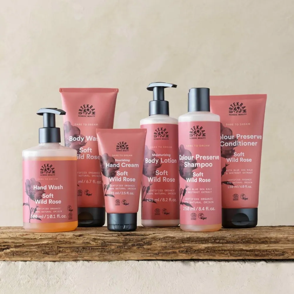 Urtekram Shampooing à la rose sauvage 500ml BIO