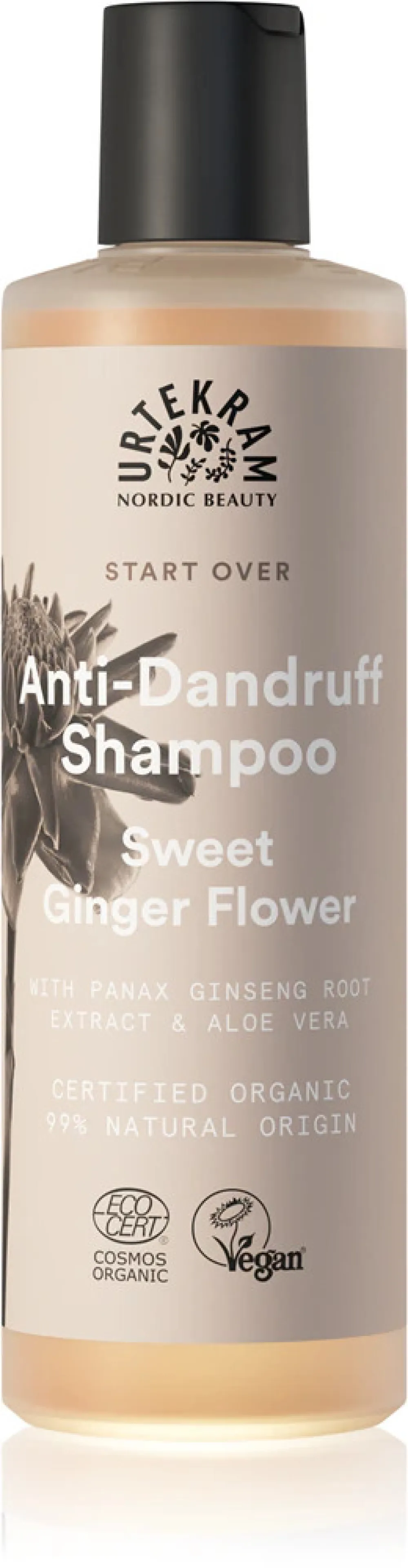 Urtekram Shampooing doux au gingembre antipelliculaire 250 ml BIO
