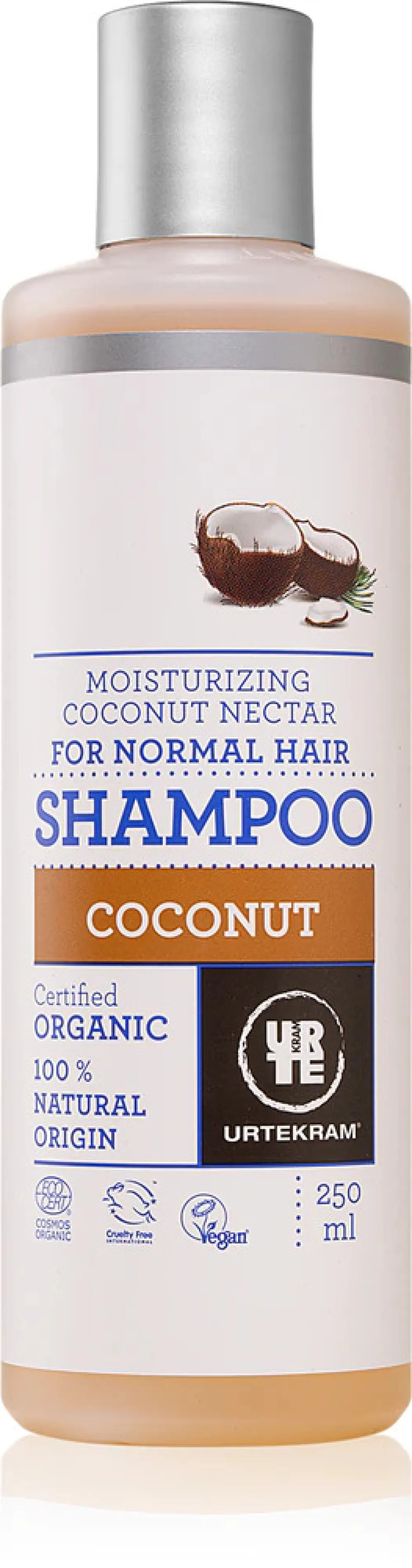Urtekram Shampooing à la noix de coco 250ml BIO, VEG