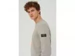 Ecoalf San Diego Because Sweatshirt Man Grey Melange