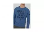 Ecoalf San Diego Because Sweatshirt Man Ocean Blue