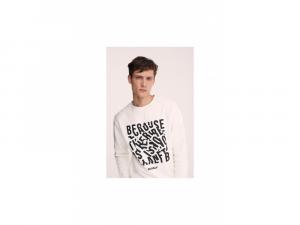 San Diego Unisex Because Sweatshirt Off White