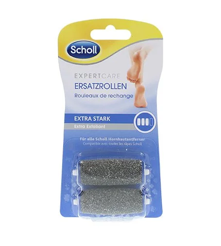 Velvet Smooth têtes de rechange avec cristaux de diamant extra exfoliantes 2 pcs