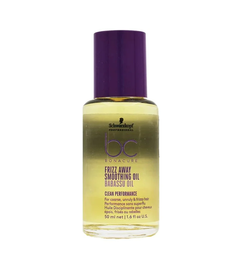 BC Frizz Away Smoothing Oil huile pour cheveux indisciplinés et crépus 50 ml