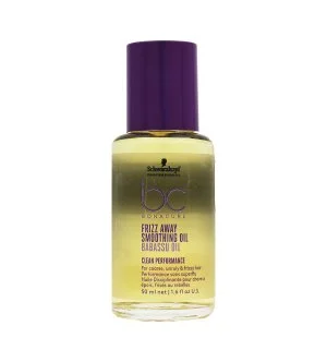 Schwarzkopf BC Frizz Away Smoothing Oil huile pour cheveux indisciplinés et crépus
