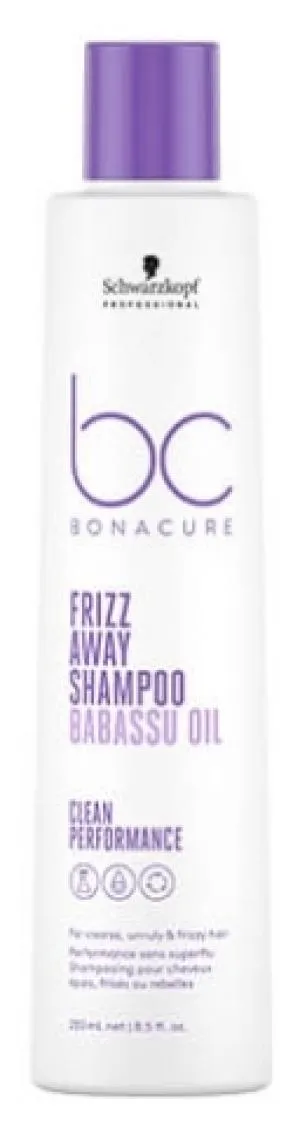 Schwarzkopf BC Frizz Away Shampoo shampooing pour cheveux indisciplinés et crépus