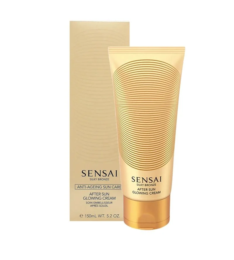 Silky Bronze After Sun Glowing Cream crème après-soleil anti-âge pour la peau 150 ml