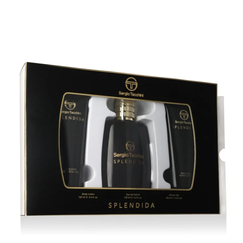 Splendida eau de parfum pour femme 100 ml + gel douche 100 ml + lait corporel