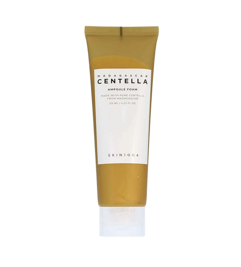 Madagascar Centella Ampoule Foam mousse nettoyante crémeuse pour peaux sensibles 125 ml