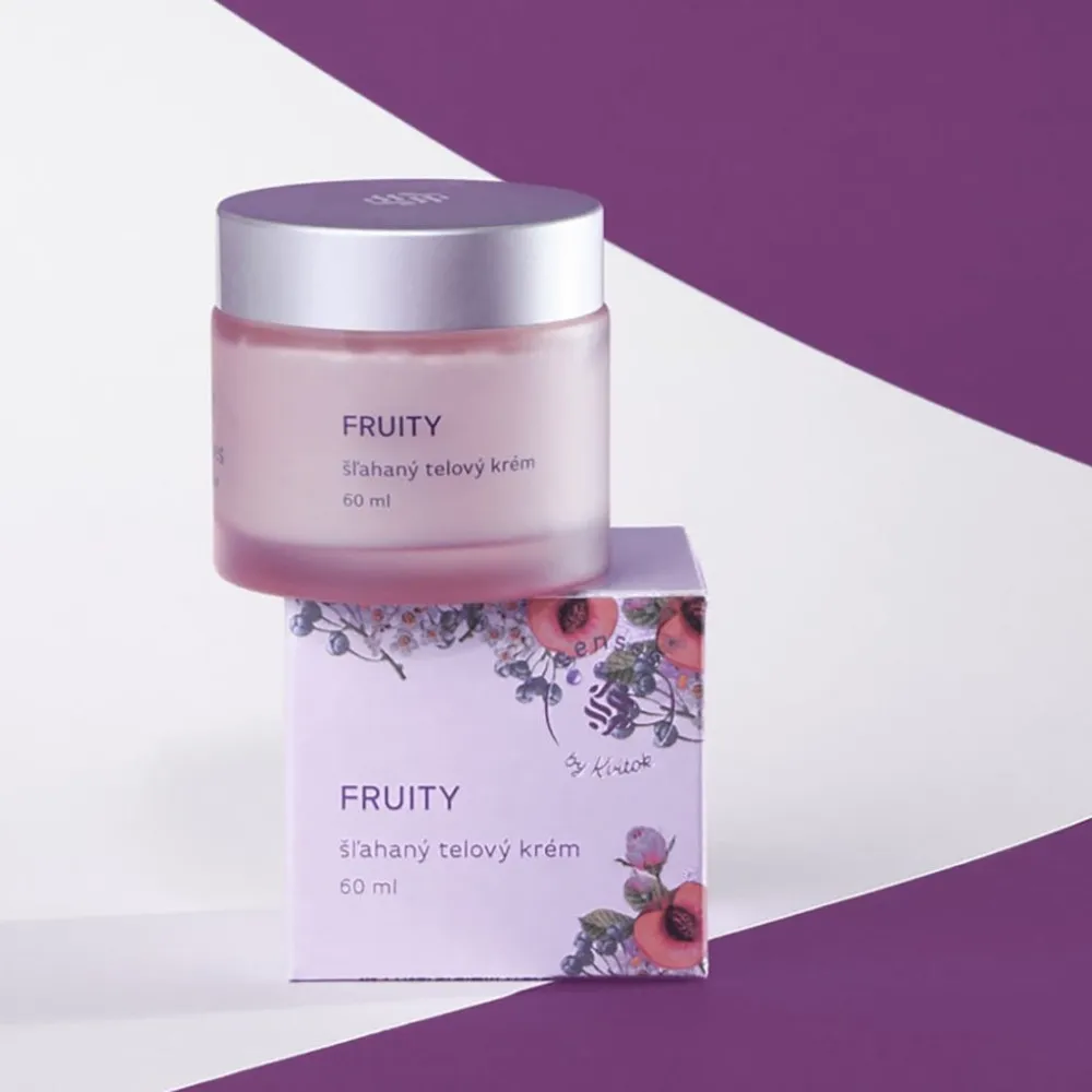 Kvitok Crème fouettée pour le corps SENSES - Fruité 60ml