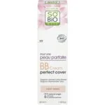 SO’BiO étic BB crème pour un teint parfait - teinte Light BIO (40 ml) - à l’extrait de fleur de lotus
